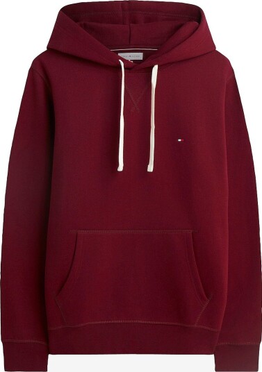 Tommy Hilfiger Ess Seasonal Fleece Hoody Burgundy M