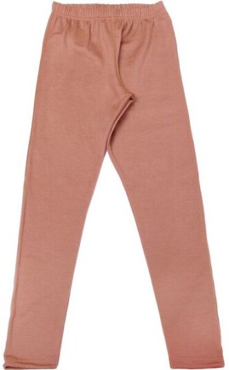 Joha Single wool leggings i ull Red/brown