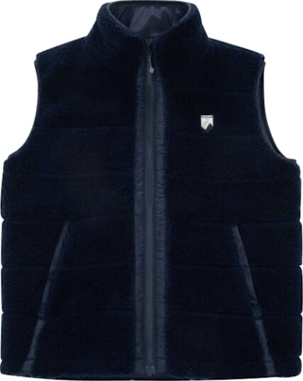 WoolLand Nusfjord Vest Junior Blue Ink 146 152