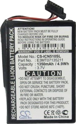 Cameron Sino Batteri For GPS Navman ICN 510