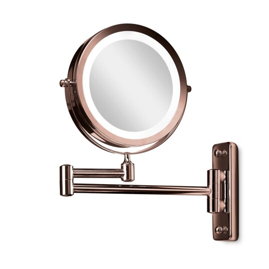 Gillian Jones double-sided wall mirror with LED li