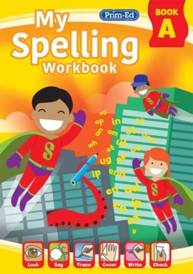 My Spelling Workbook Book A Av Ric Publications