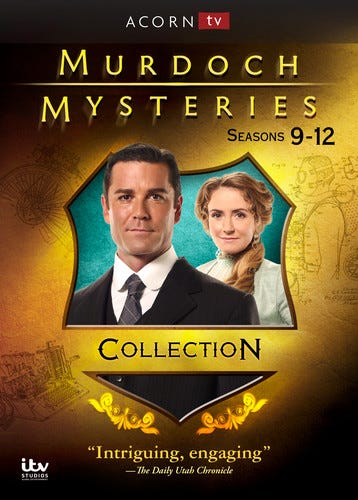Murdoch Mysteries Season 912 Collection DVD Murdoch Mysteries Season 912 Collection DVD