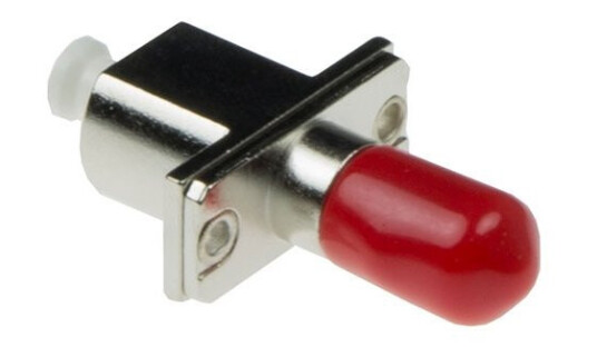 Act Fiber Optic Lc-St Simplex Adapter. Connectors: Lc/St Adapter Lc-St Simpl. All Fl Mt (Ea1040)