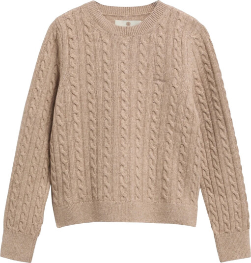 Barbour Dame Strikkevarer Beige L,