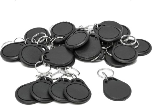 Luxorparts RFID-brikke med nøkkelring 25-pk.