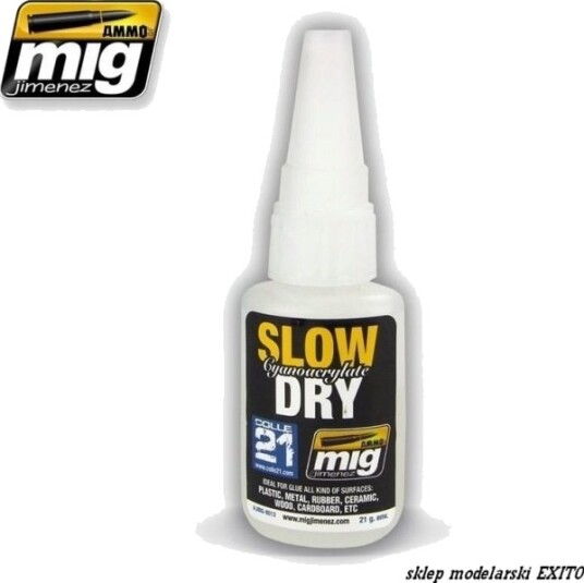 Vallejo Vallejo Ammo: Slow Dry Cyanoacrylate 21 G
