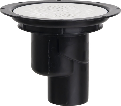 Pili Basic sluk med bunnutløp 75 mm sort Svart