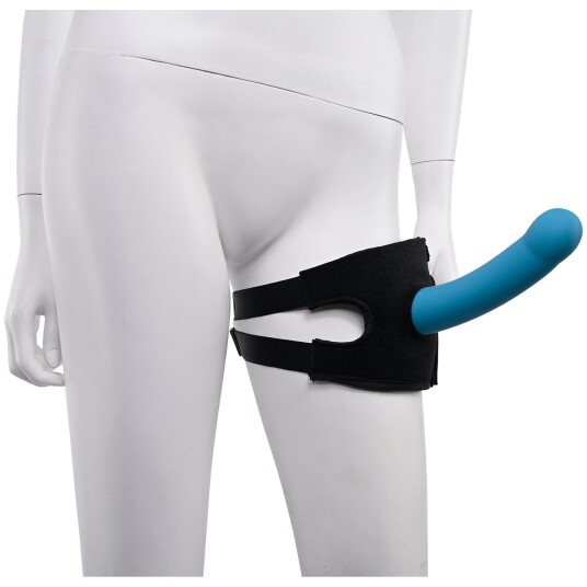 Sportsheets Pivot 2 in 1 Forced O Strap Vibrator Lårstropp Black