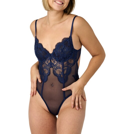 NORTIE Moments Ines Night Blue Blonde Body Blå S NORTIE Moments Ines Night Blue Blonde Body Blå S