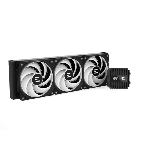 ZALMAN ALPHA2 36 Black 240mm, ARGB, CPU temp