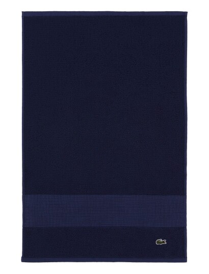 Lacoste Llecroco Guest Towel Blue Home MARINE 40X60CM