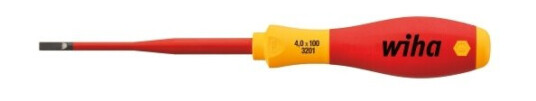 Wiha SlimFix 1000V Standard Skrutrekker med SoftFinish Håndtak 204 mm Wiha SlimFix 1000V Standard Skrutrekker med SoftFinish Håndtak 204 mm