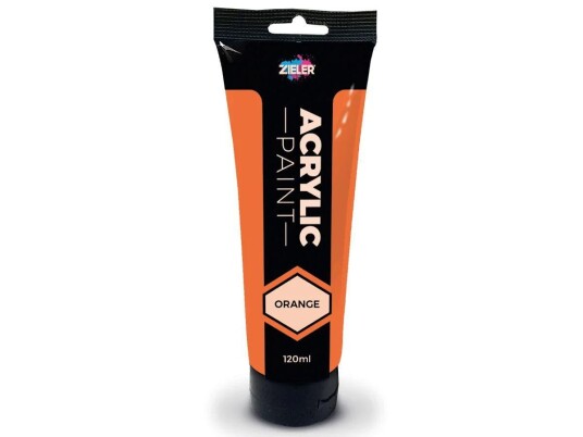 Zieler Premium Akrylmaling 120ml Oransje