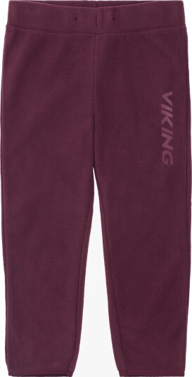 Viking Footwear Kid's Playtime Fleece Pants Midlayer Plum 128 Viking Footwear Kid's Playtime Fleece Pants Midlayer Plum 128