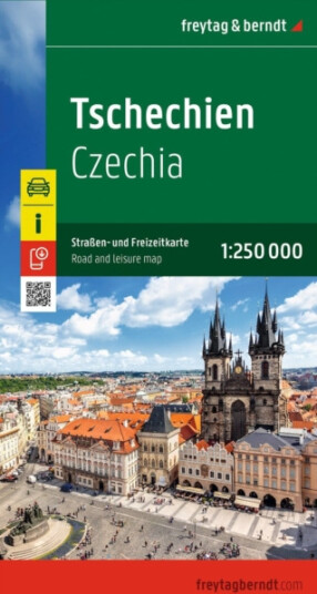Czechia Road and Leisure Map  1:250,000