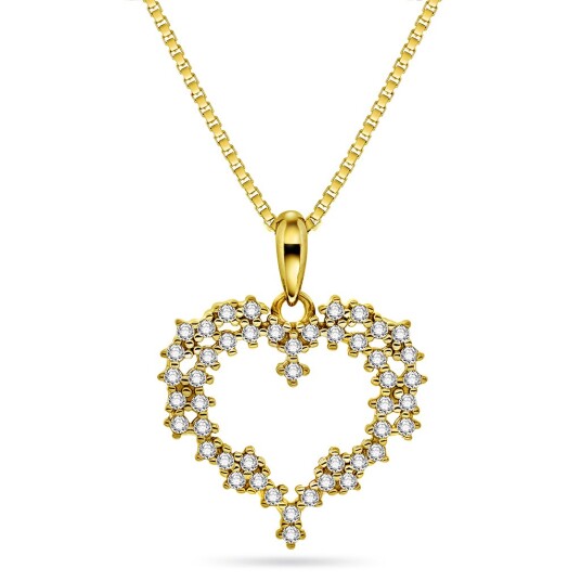 Pan Jewelry, Smykke i 925 forgylt sølv med zirkonia