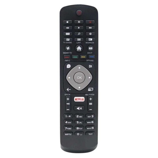 Fjernkontroll Philips Smart TV med Netflix Universal