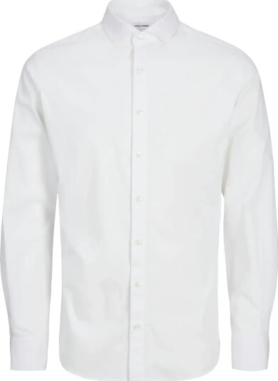 Jack & Jones Jjeaxel Stretch Shirt Ls Noos Mni White 104