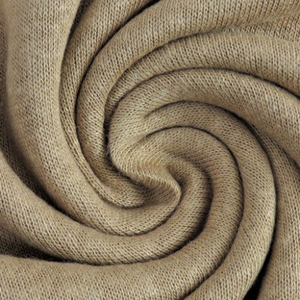 Balsløw Lin/Viskose Jersey Stoff 552 Beige 50cm