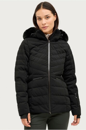 Áhkká Skijakke Gold Ski Jacket Svart Áhkká Skijakke Gold Ski Jacket Svart