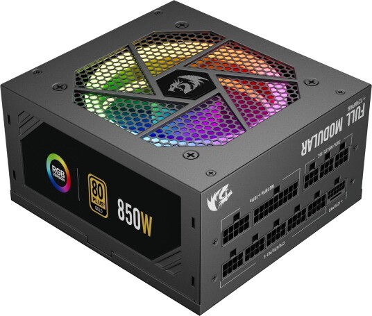 Redragon GC PS007 1 V2 Strømforsyning 850W ATX 3.1 Redragon GC PS007 1 V2 Strømforsyning 850W ATX 3.1