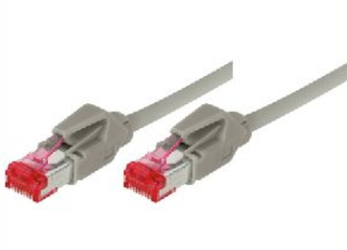 Datwyler Patchkabel S/Ftp Cat 6 Grå 3,0 M Svært Fleksibel Med Hirose Plugger Tm21 Tidligere Kalt S Stp 74403 74403