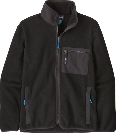 Patagonia Men"s Synchilla Jacket Black Solid M