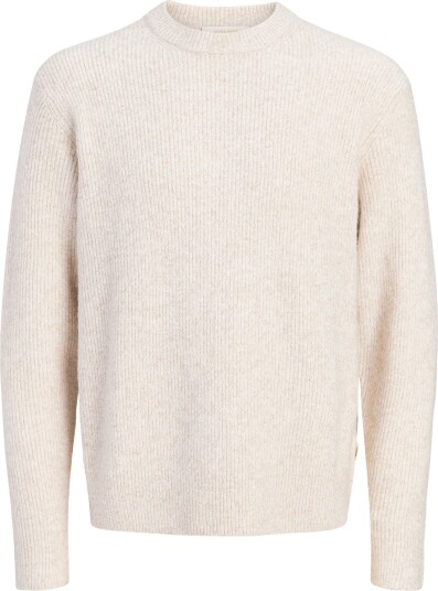 Jack & Jones Jorfrederiksberg Ollie Knit Crew Neck Cream XL
