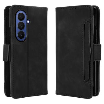 Samsung Galaxy Z Fold7 Kortholder Lommebokveske - Svart