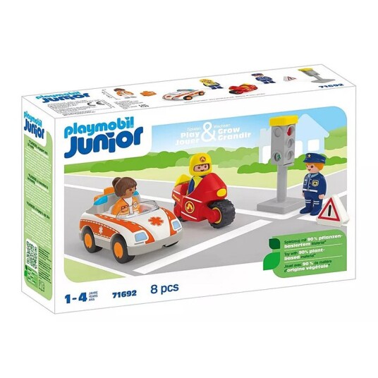 Playmobil Junior Hverdagshelter Lekesett 8 Deler - Resirkulert Plast Playmobil Junior Hverdagshelter Lekesett 8 Deler - Resirkulert Plast