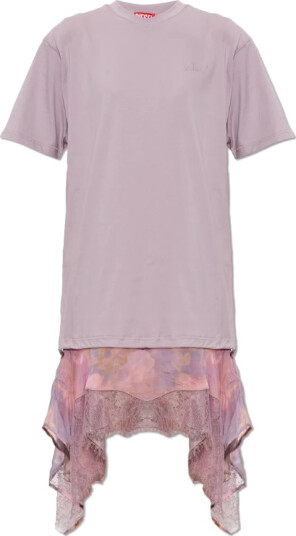 Diesel Dame Kjoler Lilla M,