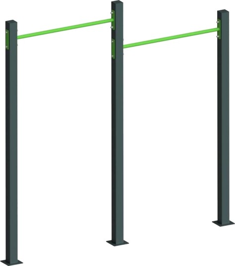 Nordic Fighter XC HORIZONTAL BARS, Styrkemaskiner - utendørs