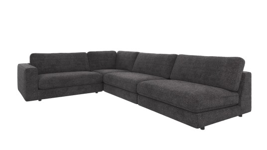 Rowico Home Duncan hjørnesofa åpen H Mørkegrå Robin 66 325 x 230 x 78 cm Grå Rowico Home Duncan hjørnesofa åpen H Mørkegrå Robin 66 325 x 230 x 78 cm Grå