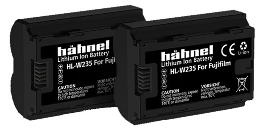 Hähnel Batteri Fuji HL-W235 2-pack Tilsvarer Fuji NP-W235 Hähnel Batteri Fuji HL-W235 2-pack Tilsvarer Fuji NP-W235