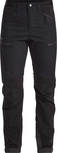 Lundhags Women's Makke High Waist Curved Pants Short Black 40