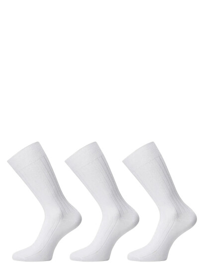 Egtved Egtved Socks Bamboo Fsc 3 Pcs - White - 40-45