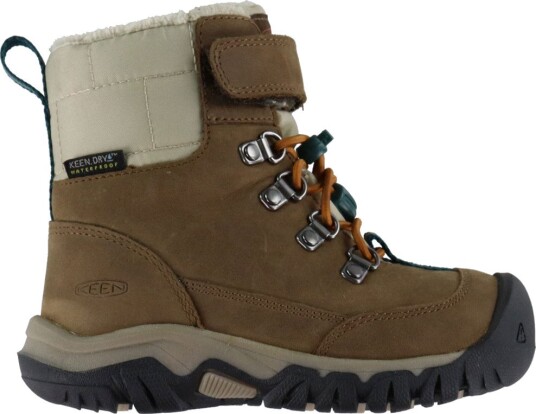 KEEN Vintersko Tex Kanibou WP Dark Jordstekte pekannøtter KEEN 24 Vinterstøvler Beige Brun