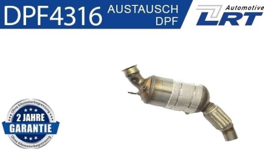 Partikkelfilter LRT DPF4316 Partikkelfilter LRT DPF4316