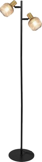 Gulvlampe Domoletti Floor Light Shadow 2Xe14 Black/Gold