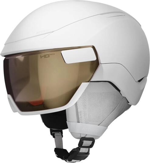 Atomic Revent GT Amid Visor HD Photo white heather S
