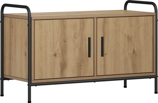 vidaXL TV-skap 79,5 x 33 x 50 cm Artisan eik Konstruert tre
