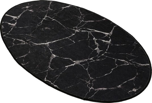 Matte Marmor Oval DJT - Flerfarget/Fløyel