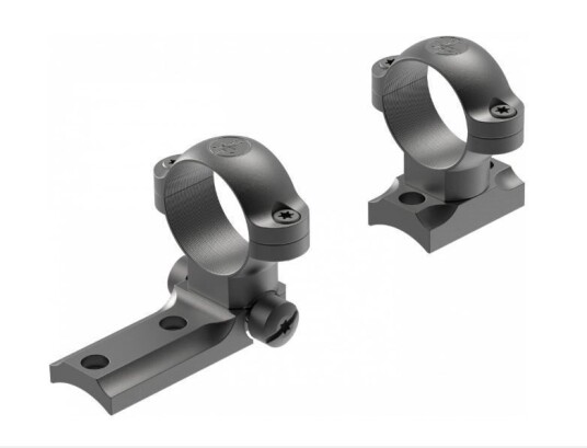 Leupold STD Savage 10/110 Round Rcvr 2-pc Base/1-in Medium Rings Matte