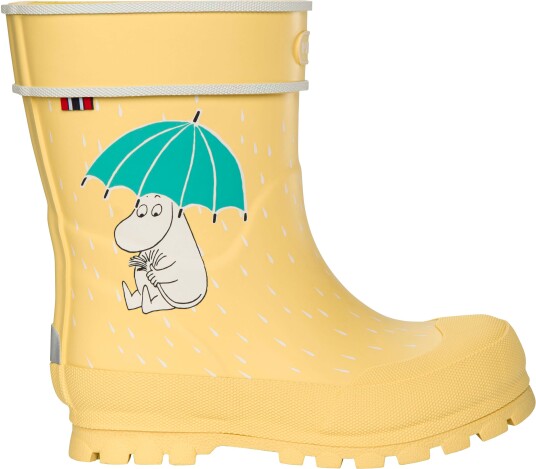Viking Alv Jolly Mummitrollet Gummistøvler Light Yellow 30