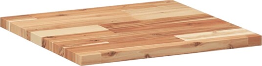 Bordplate firkantet 40x40x2 cm heltre akasie