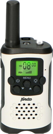 Alecto Walkie talkie sett 2 håndsett 7 km rekkevidde 24 timers standby