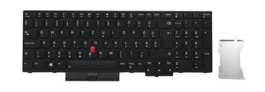 Lenovo Lite-On - Brbart tastatur - til utskifting - Ungarsk - Svart