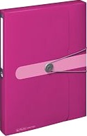 Herlitz 11216397 Polypropylen Pp Burgunder A4 4 Cm 1 Stykker