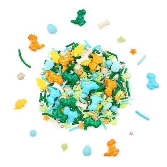 CakeSupplies Strøssel Dinosaurmiks - 60 g CakeSupplies Strøssel Dinosaurmiks - 60 g